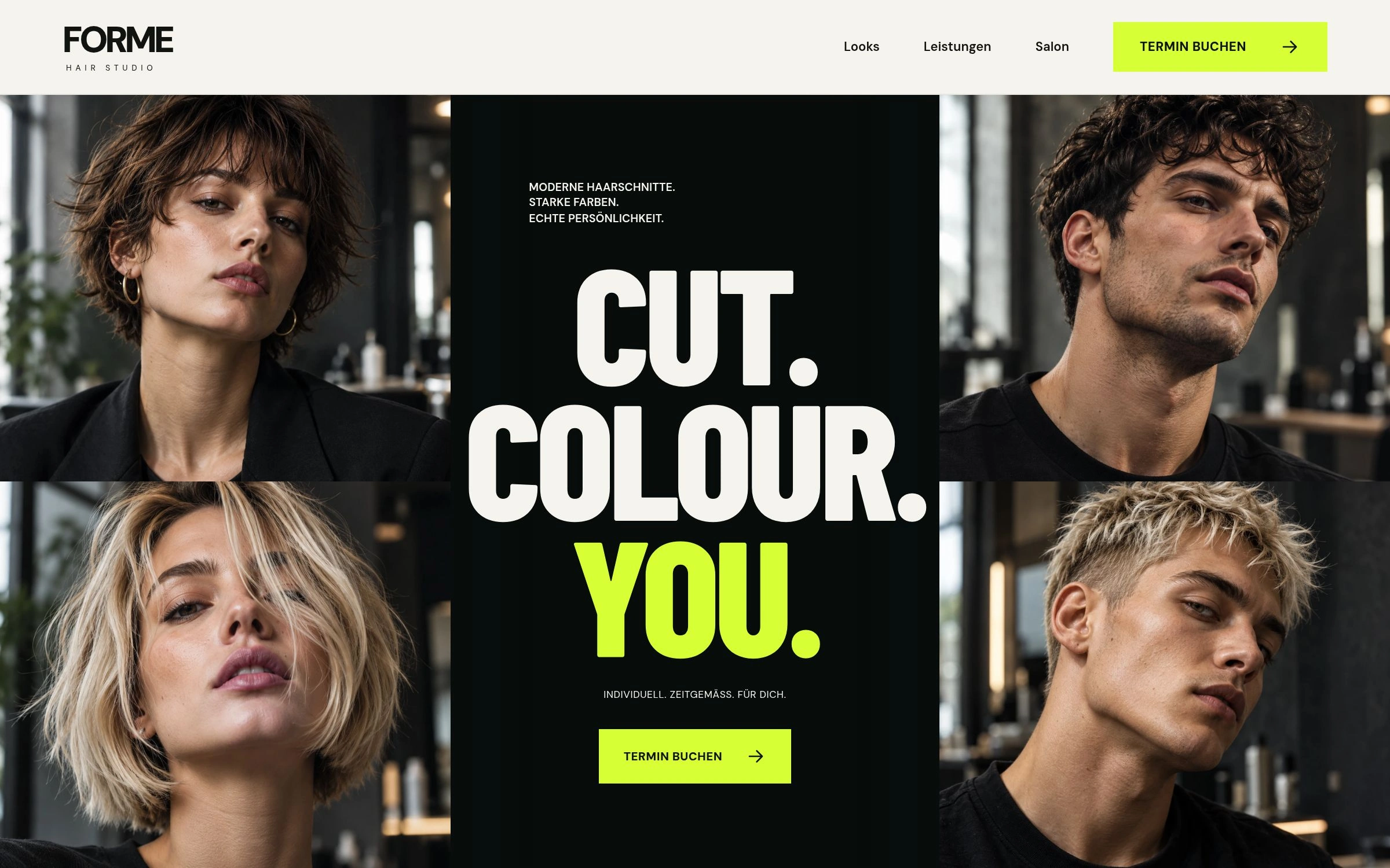 FORME – Original-Webseite